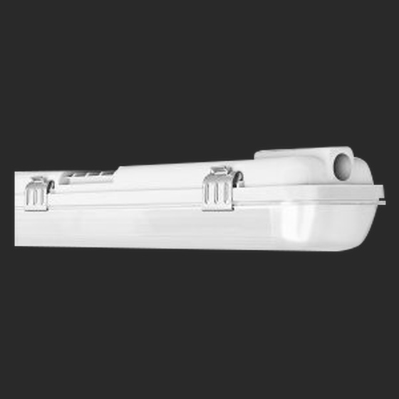 LED Wannengeh�use 1500 mm 2-flammig