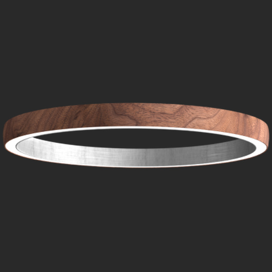 Wood Ring LED Diffuse Dual