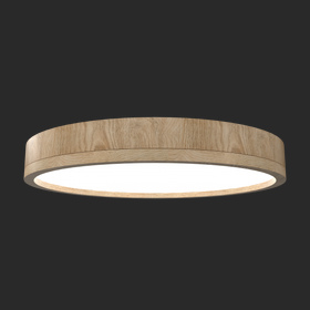 Wood Round LED 850x110 MR