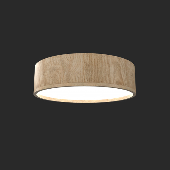Wood Round LED 1100x300 MR 4000 K Walnuss