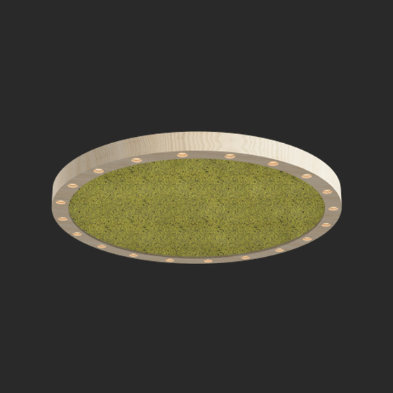 Natural Wood Ring LED 2700 K Almheu CRI > 90