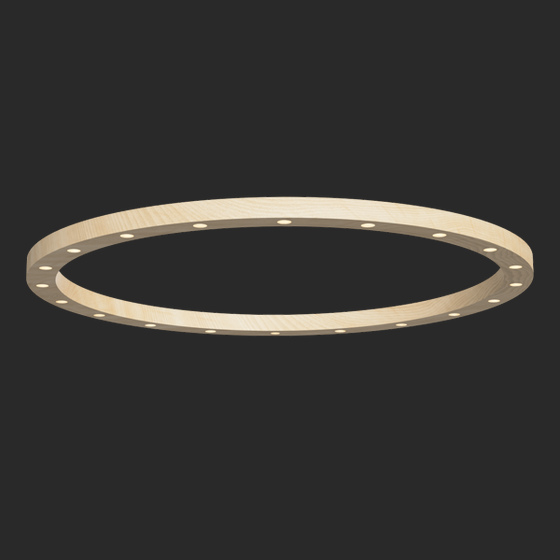 Wood Ring LED 70-1200 3000 K Eiche